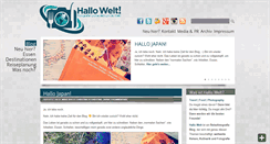 Desktop Screenshot of hallo-welt.cc